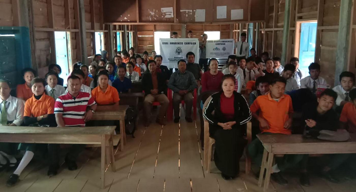 Legal Rights campaign at Diltlang High School.